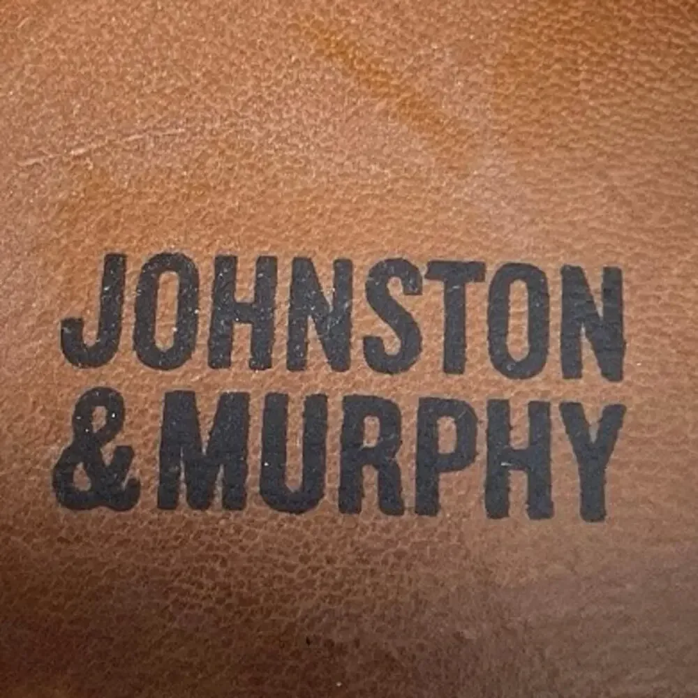 Johnston & Murphy Men’s Cort Perf Venetian Brown Nubuck Loafers Size-9M